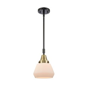 Fulton - 1 Light Stem Hung Mini Pendant In Industrial Style-10.13 Inches Tall and 7 Inches Wide - 1 of 1