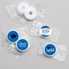 Big Dot of Happiness 2026 Blue Graduation Party Round Candy Sticker Favors - Labels Fits Chocolate Candy (1 Sheet of 108) - 3 of 4