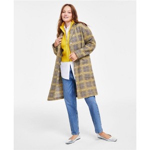 Calvin Klein Womens Oversized Pea Coat - 1 of 1