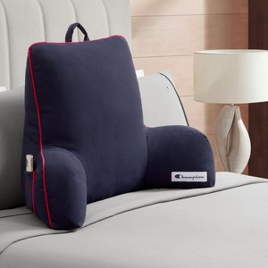 Andre MR.A × MARKET pillow クッション Champion Faux Wool Navy Blue 29