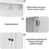 NicBex 35.5 inch Hall Tree for Hallway,Modern 4-in-1 Design Coat Racks with 4 Hooks,Entryway Furniture for Hallway,Living Room,Bedroom,White - 4 of 4