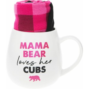 Pavilion Gift Company - Mama Bear - 15.5 oz Mug and Sock Set - Drinkware - 1 of 1