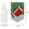 Big Dot of Happiness End Zone - Football - Baby Shower or Birthday Party Bunting Banner - Party Decorations - First Downs and Touch Downs - 2 of 4