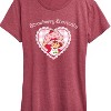 Women's - Strawberry Shortcake - Coquette Heart-Women's Short Sleeve Graphic T-Shirt Short Sleeve Graphic T-Shirt - 2 of 4