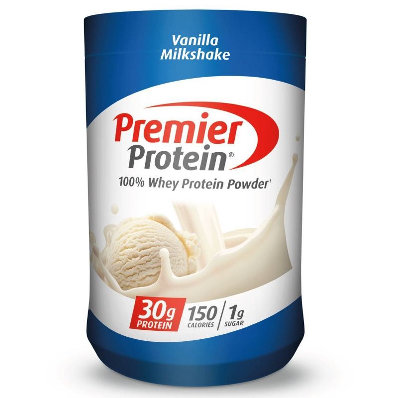 Premier Protein 100% Whey Protein Powder - Vanilla Milkshake - 17 Serve, 3 of 9