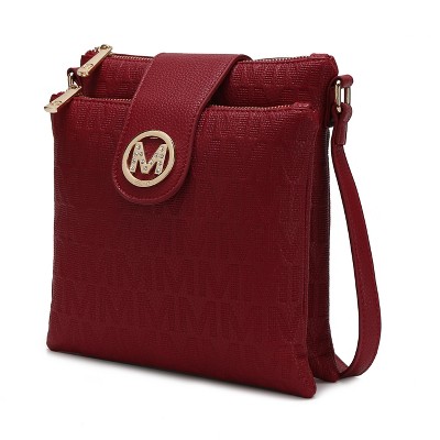 MKF Collection Marietta M Signature Women’s Handbag Crossbody Bag by Mia K