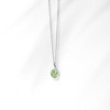 Girls' Birthstone Cubic Zirconia Sterling Silver Necklace - In Season Jewelry - 4 of 4