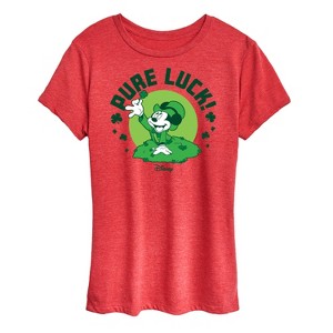 Women's - Disney - Pure Luck Short Sleeve Graphic T-Shirt - 1 of 4