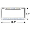 California State University, Bakersfield Full Size Standard License Plate Metal Frame - 4 of 4