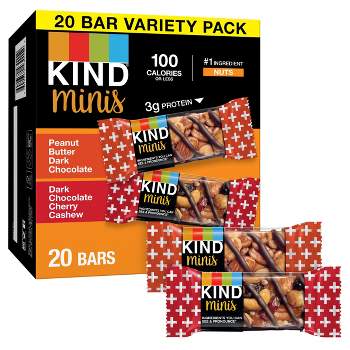 Kind Mini Peanut Butter Cherry Bars - 14.1oz/20ct