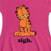 Girls' - Garfield - Sigh Garfield Fit & Flair Cap Sleeve Dress - image 2 of 2