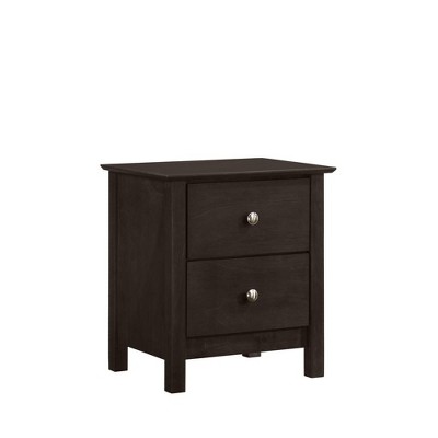 New Classic Furniture,Zodiac 2 Drawer Nightstand-Merlot