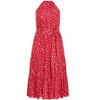 Women's Plus Size Kiana Print Maxi Dress - red | CITY CHIC - 4 of 4