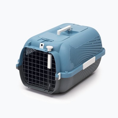 Catit Profile Voyageur Dog and Cat Carrier - M - Blue/Gray