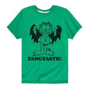 Boys' - Garfield - Fangtastic Short Sleeve Graphic T-Shirt - 1 of 4