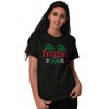 Funny Christmas Ho Ho Friggin Ho Graphic T Shirt Men or Women Brisco Brands - 2 of 4