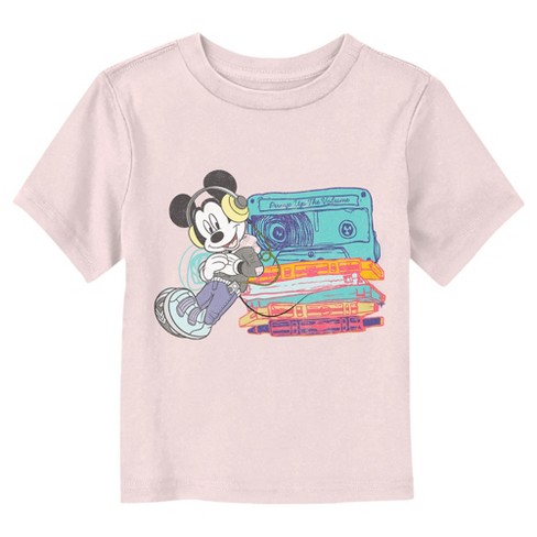 Toddler's Mickey & Friends Distressed Cassette Lean T-Shirt - image 1 of 3