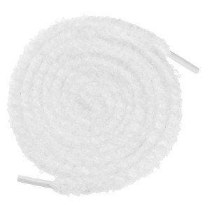 INSPIRE CHIC Flat Fuzzy Thick Shoelaces for Hiking, Sporting, Running 0.59'' Wide 2 Pairs - 1 of 4