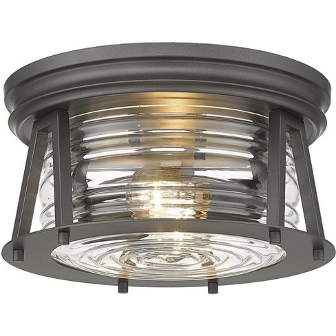 Z-Lite Cape Harbor 2 - Light Flush Mount in  Bronze - image 1 of 4