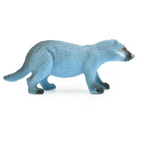 Collectible Wildlife Gifts | Badger, High Quality, Hand Painted, Rubber Animal, Toy Figure, Realistic,  Model, Gift, 2 1/2 "  CWG107 B237 - 1 of 4