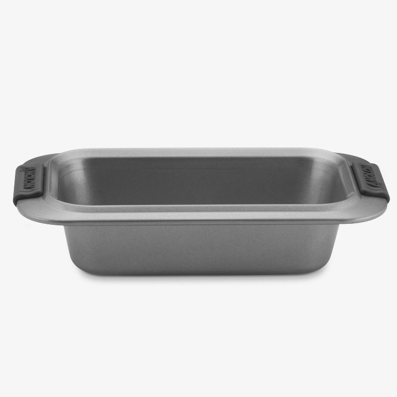 Anolon Advanced Bakeware 9&#34; x 5&#34; Nonstick Loaf Pan with Silicone Grips Gray, 1 of 5