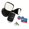 GEN 2 Wi-Fi Floodlight Security System with 1080p Camera Speaker & Light- White - 3 of 3