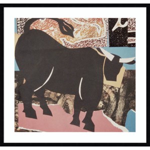 33" x 32" Aberdeen Angus Bull by John Wallington, Modern Giclee Print: Amanti Art - 1 of 4