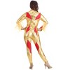 HalloweenCostumes.com Blades of Glory Fire Costume for Women,  Figure Skating Jumpsuit for Cosplay & Halloween - 2 of 4