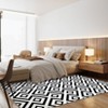 Washable Printed Rug Non Slip Low Pile Rug Soft Throw Floor Cover Foldable Indoor Carpet for Living Room Bedroom Playroom - 4 of 4