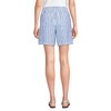 Lands' End Women's Linen High Rise Pull On 7" Shorts - 2 of 3