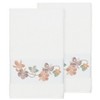 Linum Home Textiles 100% Turkish Cotton CAROLINE Embellished Towel Set - 2 of 3