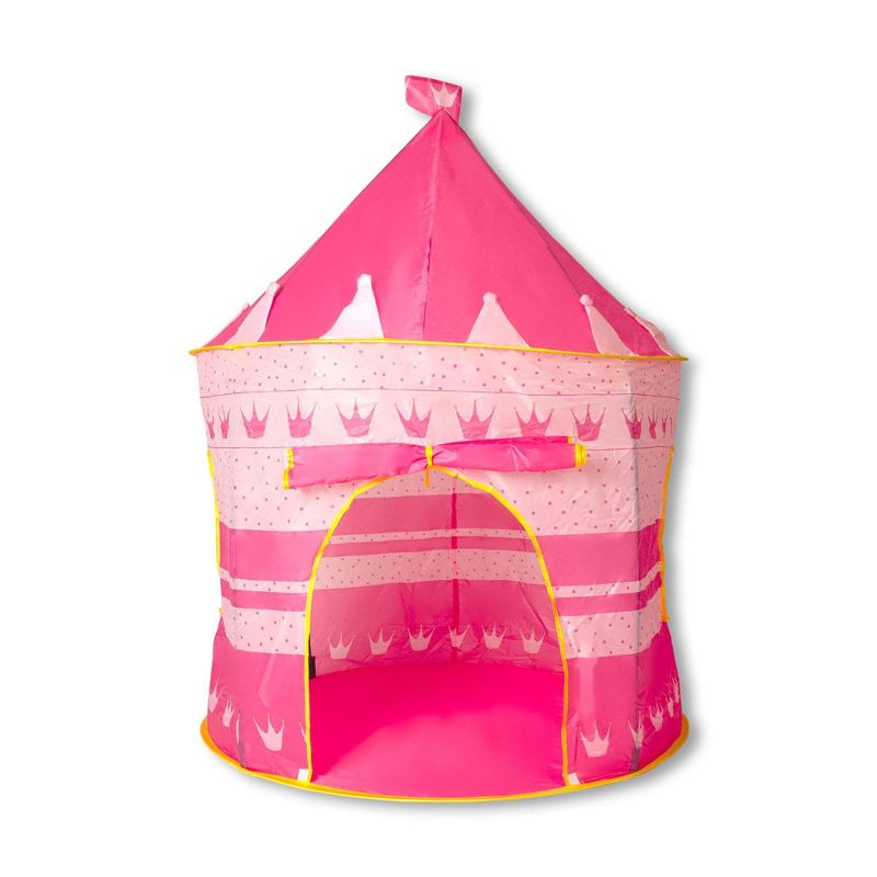 Ningbo Zhongying Leisure Products Pink Fantasy Castle Play Tent | 54 x 41 Inches, 1 of 8
