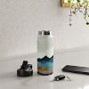 SpaceFrogDesigns Amber Dusk Water Bottle - Society6 - 4 of 4