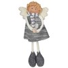 Northlight Set of 4 Standing Angel Sisters Christmas Decor 9" - 4 of 4