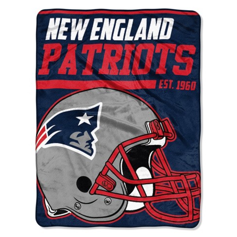 Nfl New England Patriots Micro Fleece Throw Blanket Target