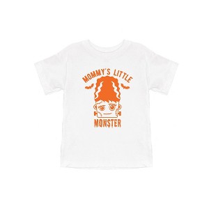 The Juniper Shop Mommy's Little Monster Girl Kids Short Sleeve Tee - 1 of 2
