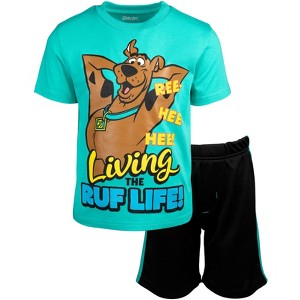 Scooby-Doo Scooby Doo T-Shirt and Mesh Shorts Outfit Set Little Kid to Big Kid - 1 of 4