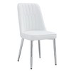 NicBex Dining Chair Set of 4 Modern PU Leather Side Chair with Cushion Seats & Metal Legs for Kitchen,Dining Room - 2 of 4