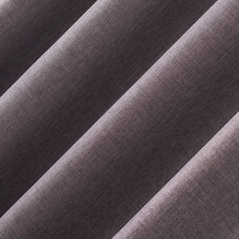 Tyrell Tonal Textured Draft Shield Fleece Insulated 100% Blackout Grommet Top Curtain Panel - Sun Zero, 5 of 9
