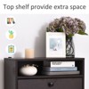 NicBex Shoe Cabinet with 3-Flip Drawers and Open Shelf Farmhouse Shoe Storage Cabinet with Handles for Entryway,Hallway - 4 of 4