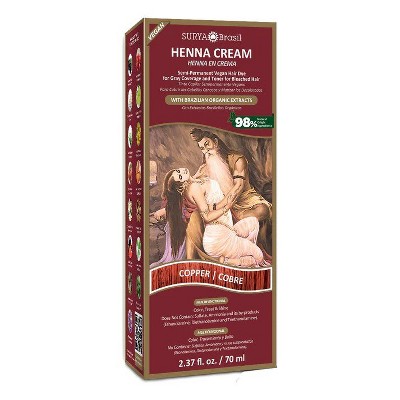Henna Copper Cream by Surya Nature, Inc  -  2.37 oz Cream