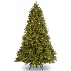Prelit Downswept Douglas Fir Artificial Christmas Tree Dual Color Lights - National Tree Company - 1 of 4