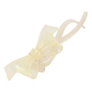 Unique Bargains Women's Elegant Cute Bow Hair Clips 5.51"x1.57"x1.57" 1 Pc - 1 of 3