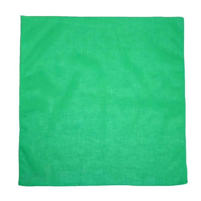 CTM Cotton Solid Color Bandanas (Pack of 5 of Same Color), 1 of 2