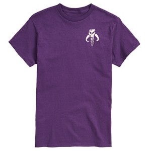 Men's - The Mandalorian - Mando Icon Short Sleeve Graphic T-Shirt - 1 of 3