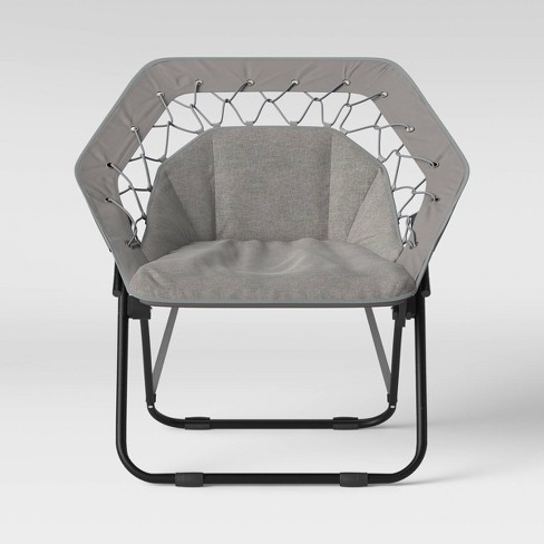 Hex Bungee Chair Gray - Room Essentials™