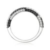 Ross-Simons 1.00 ct. t.w. White and Black Diamond Checkered Ring in Sterling Silver Size 5 - 4 of 4