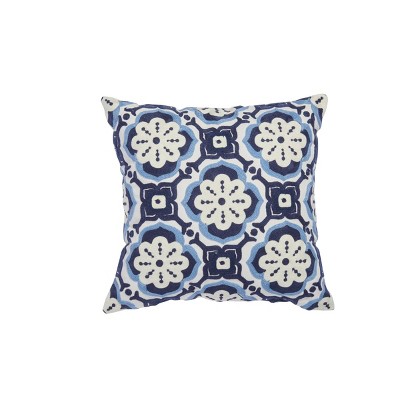 18"x18" Aurora Medallion Square Throw Pillow - Sure Fit