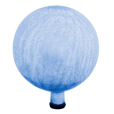 Achla Designs Celestial Orb Solar 10-Inch Gazing Globe Ball Blue Lapis New 