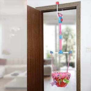 Tramull Baby Door Jumper Baby Doorway Jumper, Playful Parade Door Jumper Adjustable Baby Bouncer Doorway Fun Hanging Jump Seat - 1 of 1